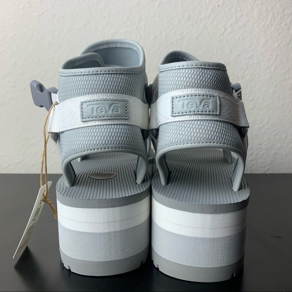 Teva Indio Jewell Ankle Wrap Platform Sandals Sz 8 - Picture 7 of 12